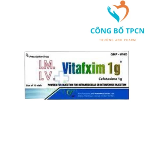 Vitafxim 1g VCP - Thuốc hỗ trợ kháng khuẩn
