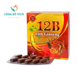 12B with Ginseng - Bổ sung dưỡng chất, tăng cường sức khỏe