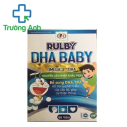 Rulby DHA Baby - Giúp bổ sung DHA, EPA cho não, mắt