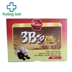 3B Tỏi đen Plus - Hỗ trợ duy trì và phục hồi sức khỏe