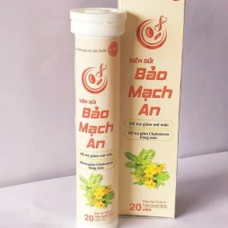 Viên sủi Bảo Mạch An - Thực phẩm chức năng giảm mỡ máu