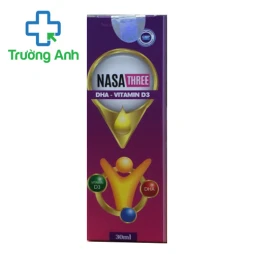 Nasa Three - Hỗ trợ giảm nguy cơ còi xương, chậm lớn cho trẻ em