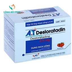 A.T Desloratadin (ống) - Thuốc điều trị viêm mũi dị ứng hiệu quả của An Thiên