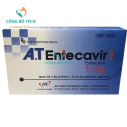 A.T Entecavir 1 - Điều trị chứng nhiễm virus viêm gan B mạn tính