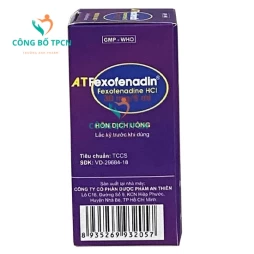 A.T Fexofenadin 30mg/5ml