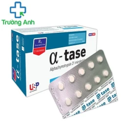 USA. α - TASE USP - Thuốc điều trị phù nề sau chấn thương, sau mổ