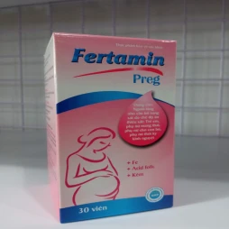 Fertamin Preg - Thực phẩm chức năng bổ sung sắt cho bà bầu