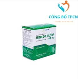 Ginkgo biloba 40mg VCP - Thuốc hỗ trợ cải thiện trí nhớ