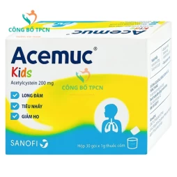 Acemuc Kids 200mg Sanofi