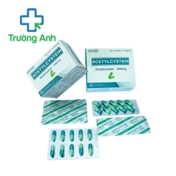 Acetylcystein 200mg Khapharco - Thuốc tiêu đờm hiệu quả