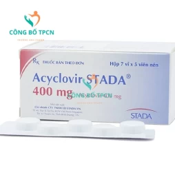 Acyclovir Stada 400mg - Thuốc điều trị nhiễm khuẩn Herpes simplex