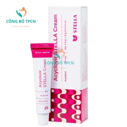 Acyclovir Stella cream - Điều trị nhiễm virus Herpes simplex ở da