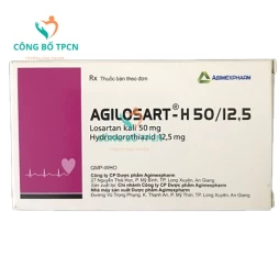 Agilosart -H50/12,5 Agimexpharm - Thuốc điều trị tăng huyết áp