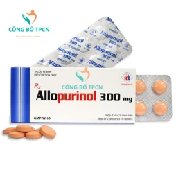 Allopurinol 300mg Domesco - Thuốc điều trị bệnh gút hiệu quả
