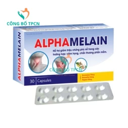 Alphamelain - Giúp giảm triệu chứng phù nề hiệu quả