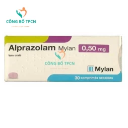 Alprazolam Mylan 0,5mg - Thuốc điều trị mất ngủ hiệu quả