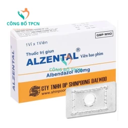 Alzental - Thuốc điều trị nhiễm khuẩn, ký sinh trùng của Shinpoong Daewoo