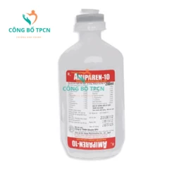 Amiparen-10 500ml Otsuka - Dung dịch tiêm truyền tĩnh mạch bổ sung acid amin