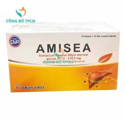 Amisea - Thuốc hỗ trợ điều trị viêm gan, xơ gan