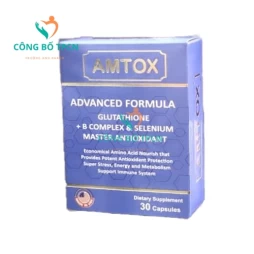 Amtox - Giúp bổ sung chất chống oxy hóa, tăng cường sức đề kháng