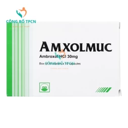 Amxolmuc - Thuốc điều trị bệnh về đường hô hấp của Pymepharco