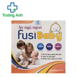 Ăn ngủ ngon Fusi baby - Hỗ trợ tăng cường tiêu hóa