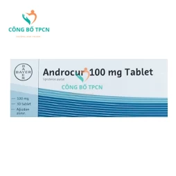 Androcur 100mg - Thuốc làm giảm ham muốn tình dục của Bayer