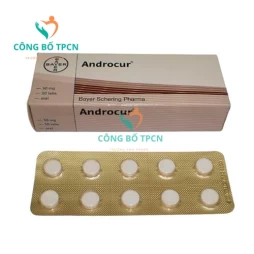 Androcur 50mg - Thuốc làm giảm ham muốn tình dục của Bayer