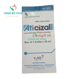 Aticizal (chai 30ml) - Thuốc điều trị viêm mũi dị ứng hiệu quả của An Thiên