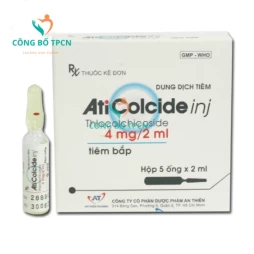 Aticolcide Inj - Thuốc giúp giãn cơ hiệu quả của An Thiên