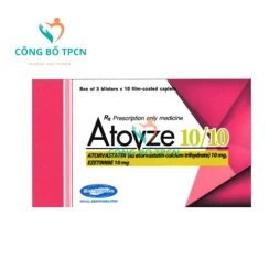 Atovze 10/10 Savipharm - Thuốc điều trị tăng cholesterol máu hiệu quả