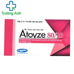 Atovze 80/10 Savipharm - Thuốc điều trị tăng cholesterol máu