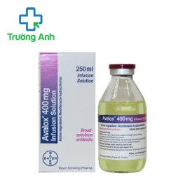 Avelox 400mg/250ml Bayer - Thuốc điều trị nhiễm khuẩn hiệu quả