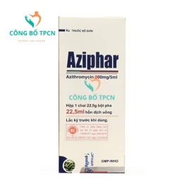 Aziphar chai 15g - Thuốc điều trị bệnh nhiễm trùng hiệu quả