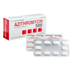 Azithromycin 500mg DHG - Thuốc điều trị các bệnh nhiễm khuẩn