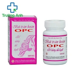 Bát trân hoàn OPC - Giúp phòng ngừa và điều trị khí huyết suy yếu ở phụ nữ