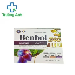 Benbol 240 HD - Giúp giảm di chứng sau tai biến mạch máu não