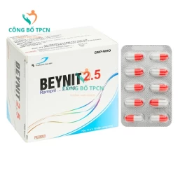 Beynit 2.5 - Thuốc điều trị bệnh tăng huyết áp, suy tim hiệu quả