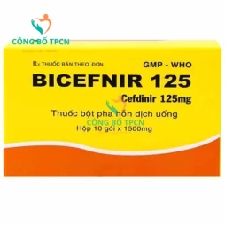 BICEFNIR 125 - Thuốc điều trị nhiễm khuẩn  VIDIPHA