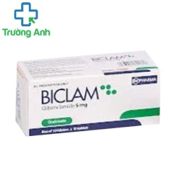 Biclam 5mg BV Pharma - Thuốc điều trị đái tháo đường tuýp 2