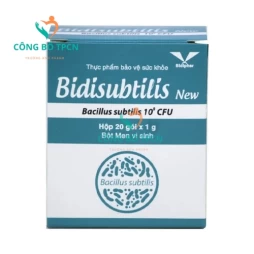 Bidisubtilis new Bidiphar - Giúp trị rối loạn tiêu hóa hiệu quả