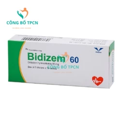 Bidizem 60mg Bidiphar - Thuốc điều trị tăng huyết áp hiệu quả