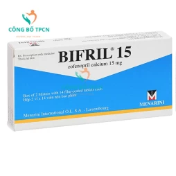 Bifril 15 - Thuốc điều trị tăng huyết áp và nhồi máu cơ tim hiệu quả