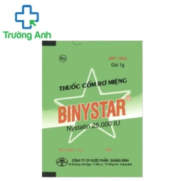 Binystar 25.000IU Quapharco - Thuốc điều trị viêm miệng