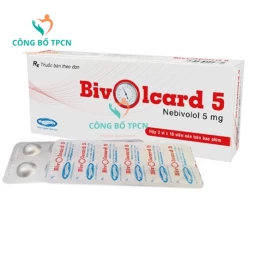 Bivolcard 5 Savipharm - Thuốc điều trị tăng huyết áp hiệu quả