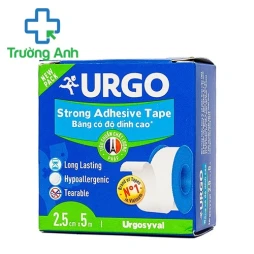 Băng keo lụa Urgosyval 2.5cm x 5m (Strong adhesive tape) - Giúp cố định băng gạc