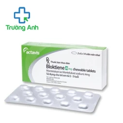 Bloktiene 4mg Actavis - Thuốc điều trị hen phế quản hiệu quả