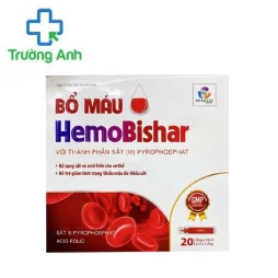 Bổ máu Hemobishar - Giúp giảm tình trạng thiếu máu do thiếu sắt