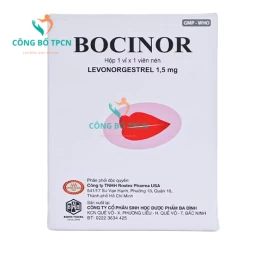 Bocinor - Thuốc tránh thai khẩn cấp hiệu quả