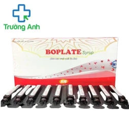 Boplate Syrup - Hỗ trợ tăng cường tái tạo số lượng tiểu cầu hiệu quả